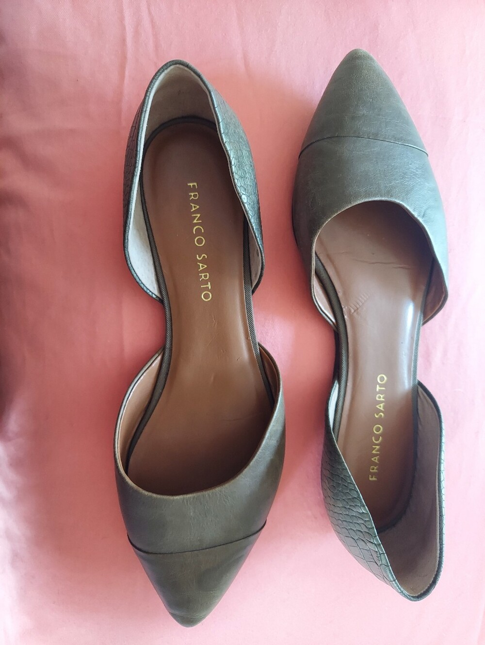 NWOT Franco Sarto Pointy Toe Flats
